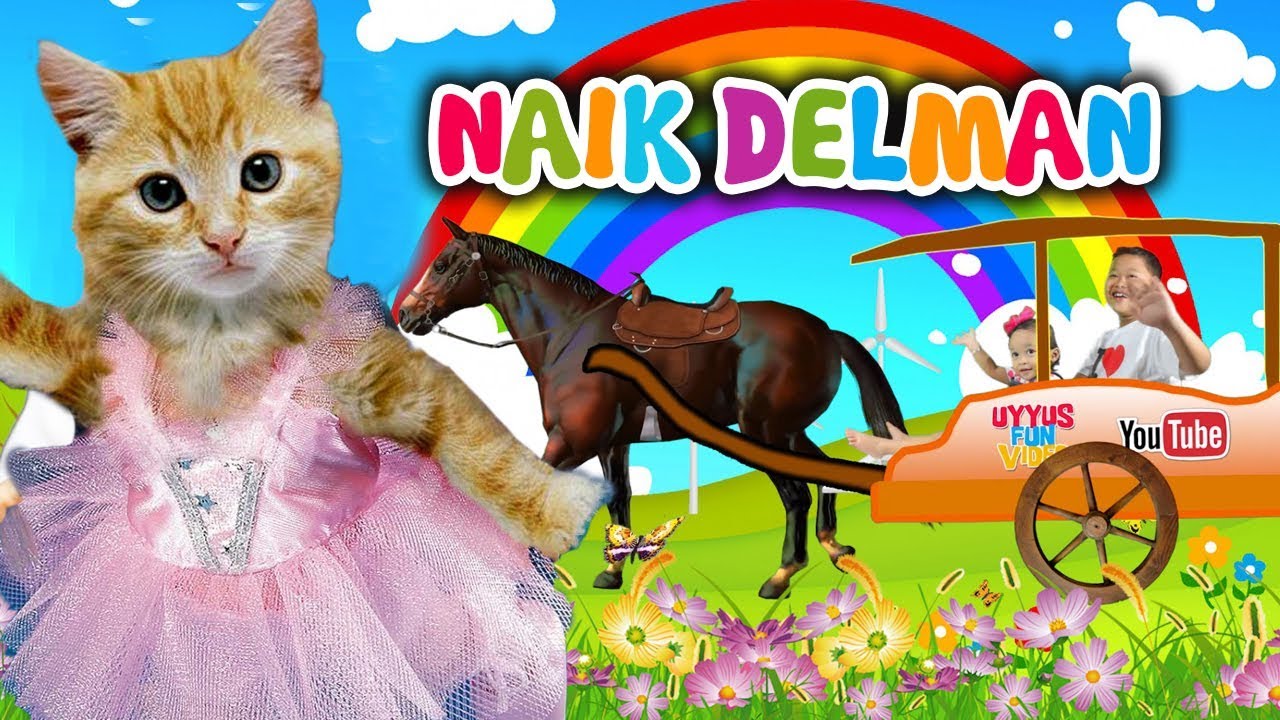 Naik Delman Lagu Anak Indonesia Populer Sepanjang Masa Bersama Kucing Lucu dan Boneka Lucu