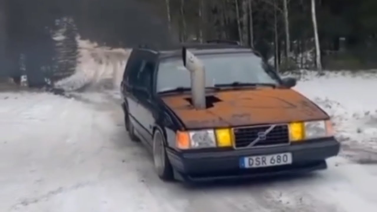 The best smoking diesel Volvo D24TIC