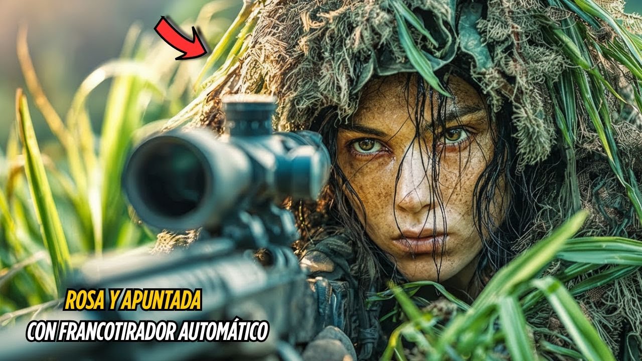 «¡Enemigos a 1500 metros!» —gritaron los SEALs, hasta que ella surgió de la hierba con su rifle.