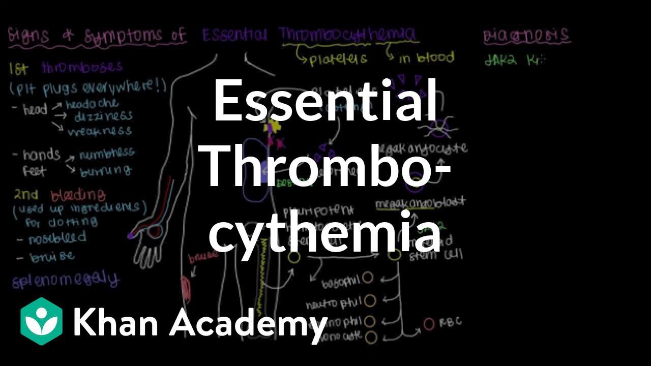 What is essential thrombocythemia? | Hematologic System Diseases | NCLEX-RN | Khan Academy