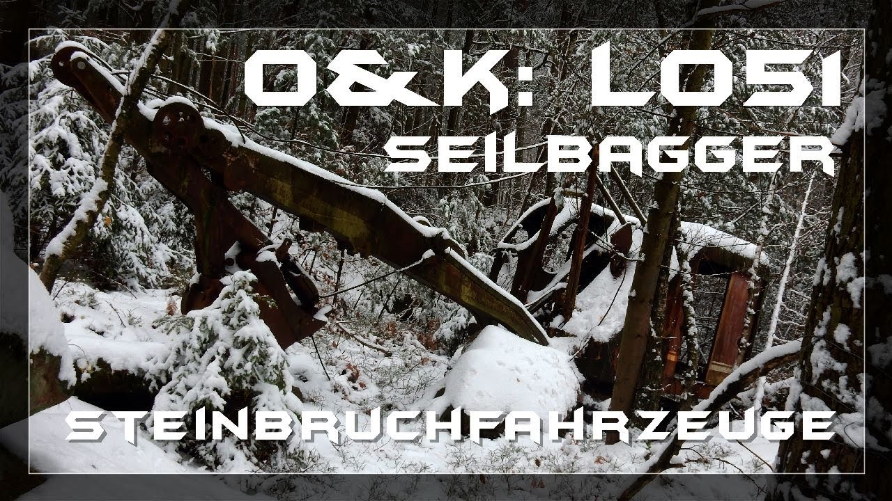 Steinbruchfahrzeuge/LostVehicles: O&K - L0515 SEILBAGGER