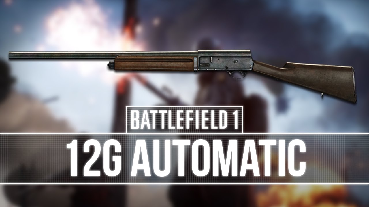 Battlefield&trade; 1 Weapons - 12G Automatic (Multiplayer Gameplay)