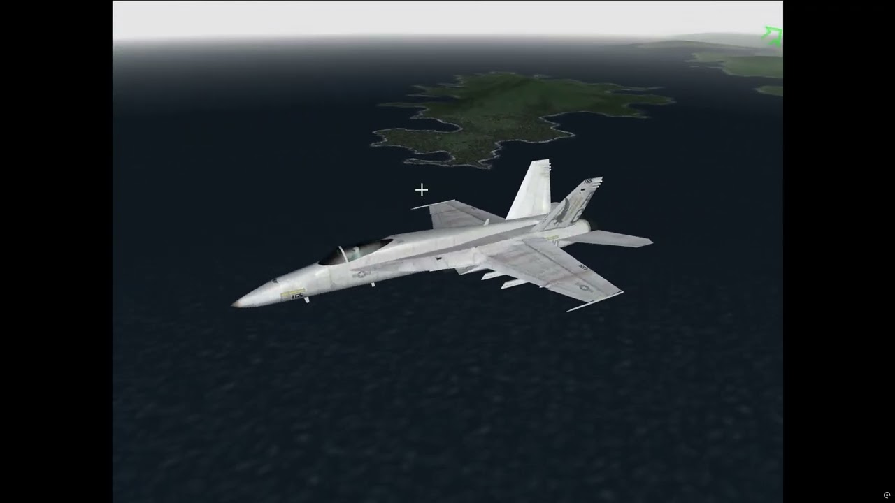 Jane's F/A-18 Simulator (Win10 with Direct3D)