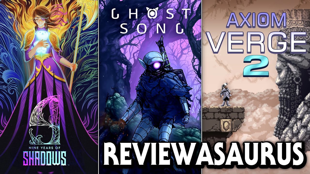 Metroidvania Mega-Review pt. 5 - 9 Years of Shadows, Ghost Song, Axiom Verge 2