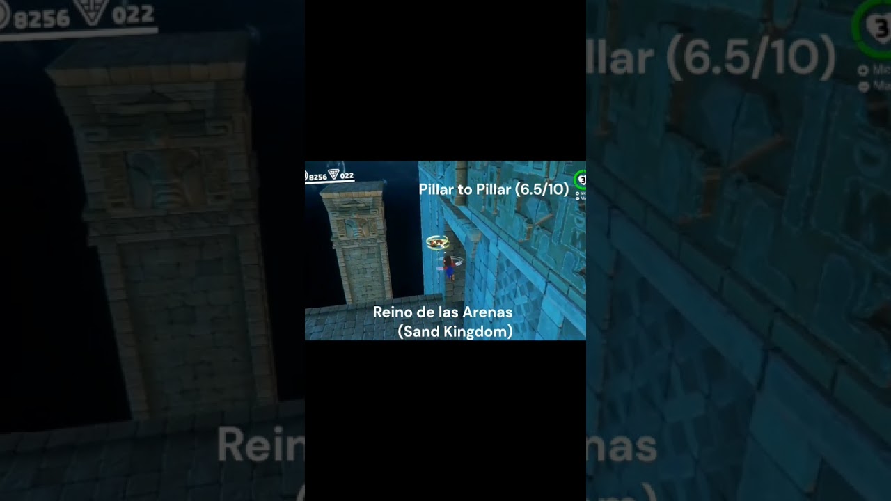 3 trickjumps random en el reino de las Arenas | Super Mario Odyssey