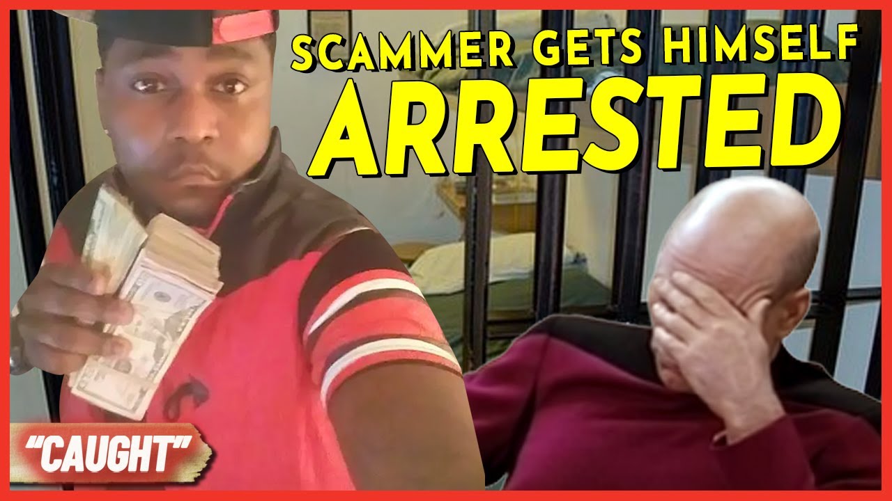 Romance Scammer Gets Himself Arrested - CAUGHT