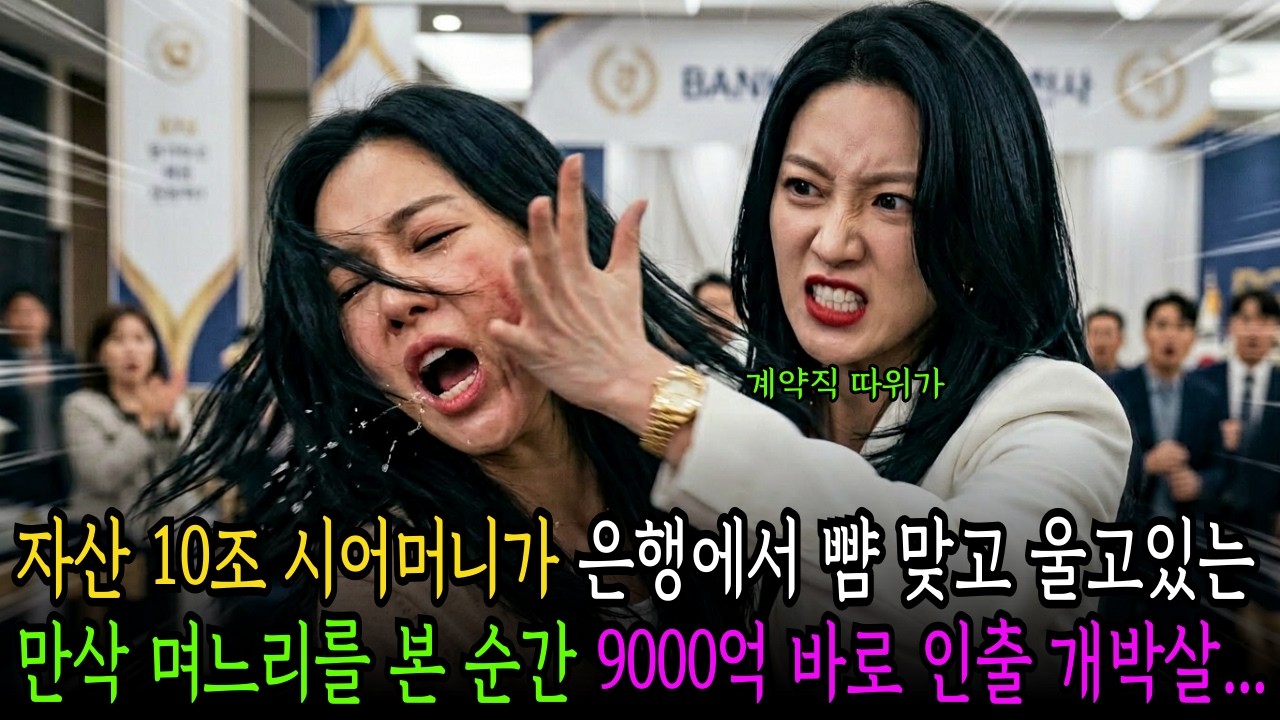 자산 10조 재벌 시어머니가 은행에서 뺨맞고 울고있는만삭 며느리 본 순간 9000억 바로 인출 짓밟아 버려 ㅣ오디오북ㅣ사연라디오ㅣ노후사연ㅣ인생사연ㅣ고부갈등ㅣ