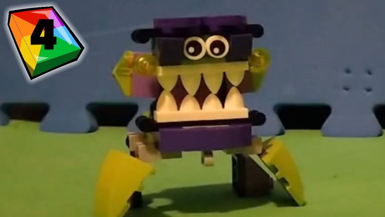 LEGO Mixels Stop Motion - Gurggle + Snax Murp