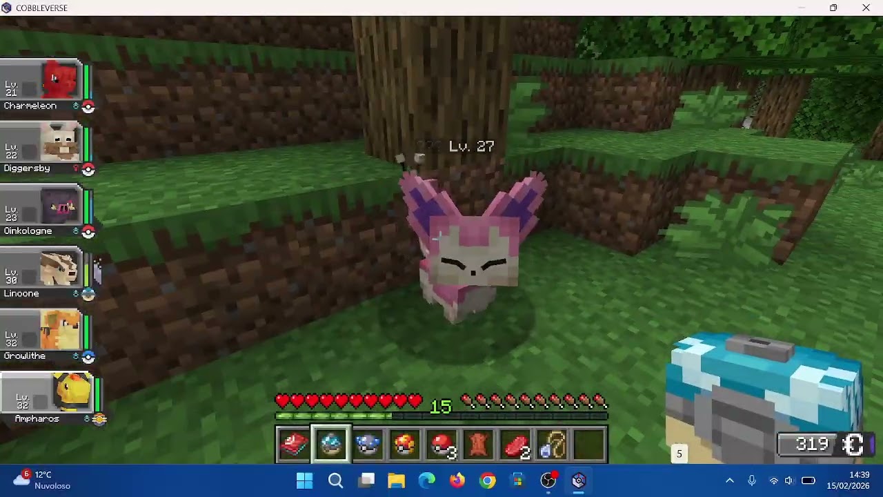 POKECRAFT EP 9 ESPOLO U  PO E TROVO UN NUOVO POKEMON