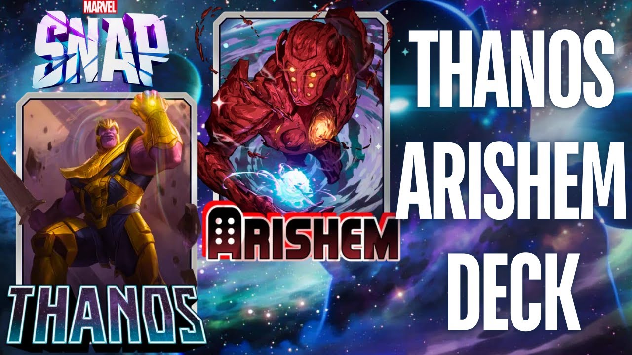 Thanos Arishem in the Infinite Rank Marvel Snap