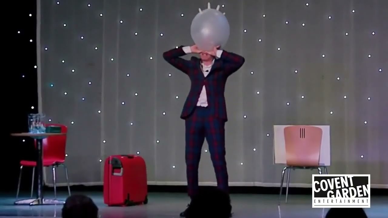Ben Langley- Club Juggling and rubber glove trick