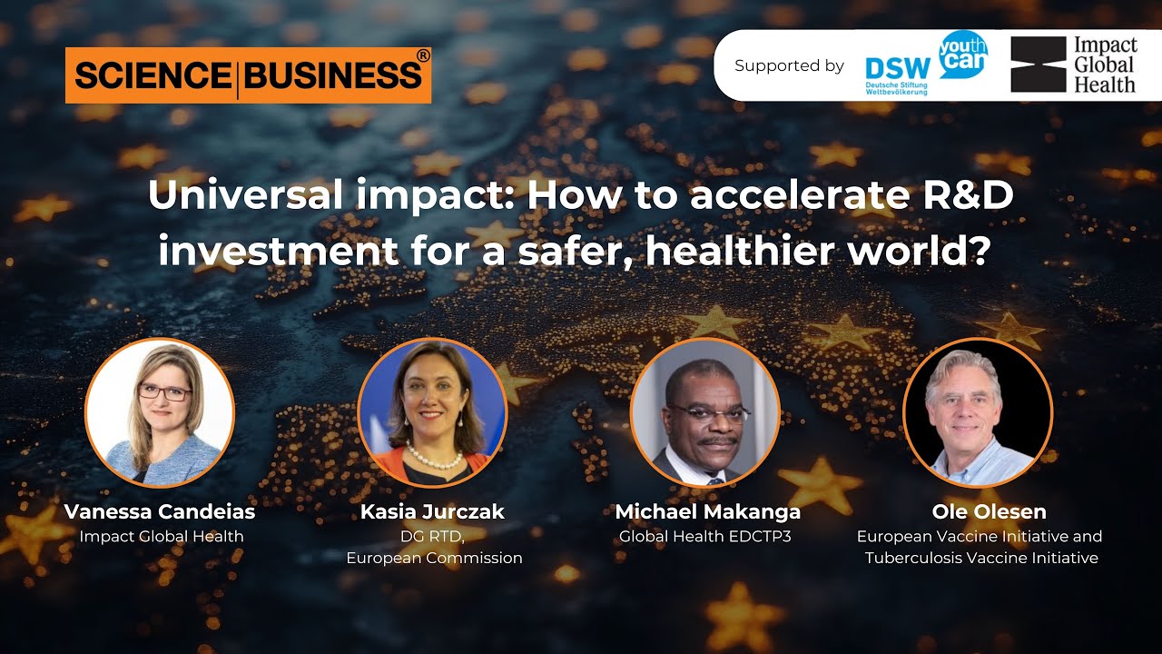 Universal impact: How to accelerate R&D investment for a safer, healthier world?