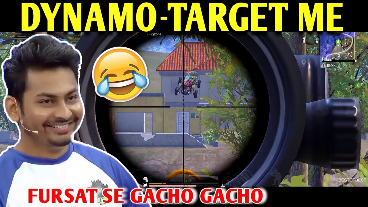 DYNAMO - TARGET ME | BATTLEGROUNDS MOBILE INDIA | BEST OF BEST