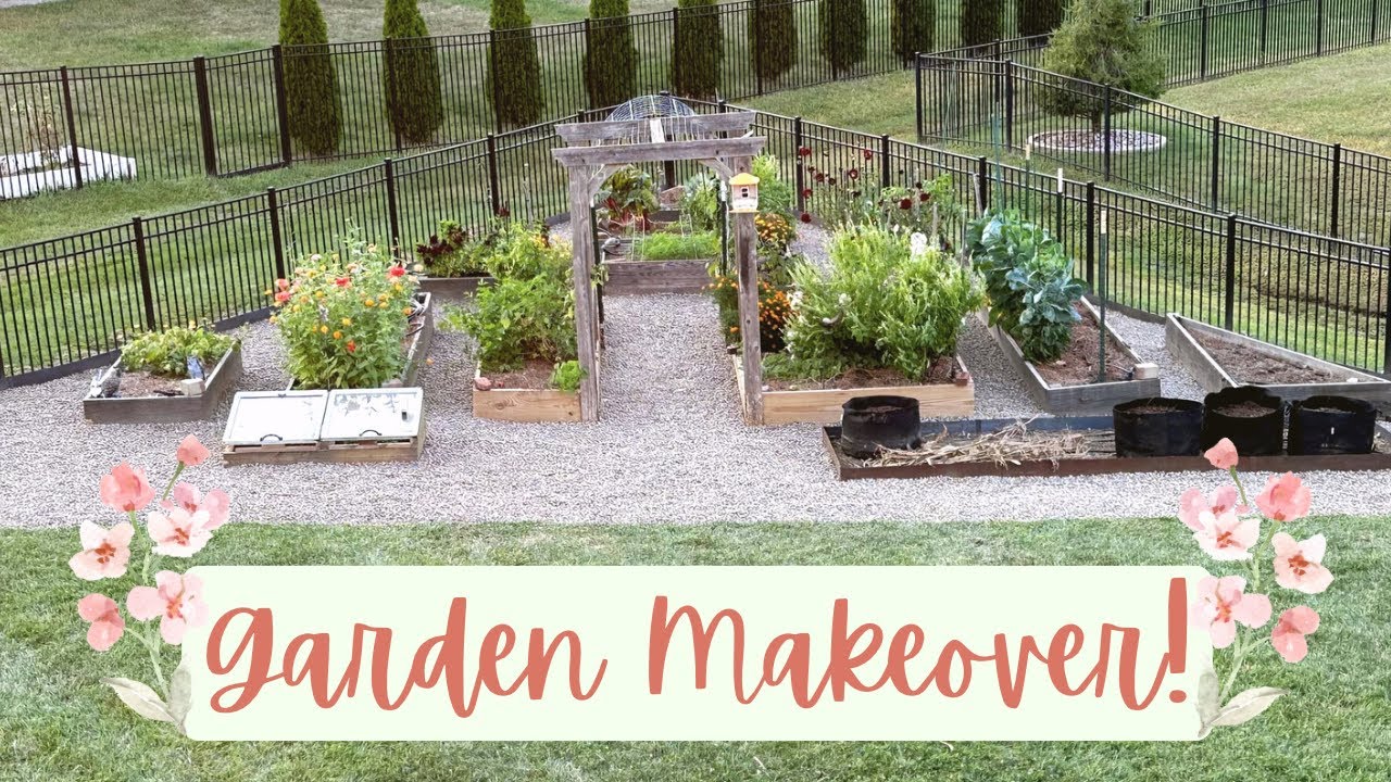 Fall Garden Chores & Huge Garden Makeover | My Garden Transformation
