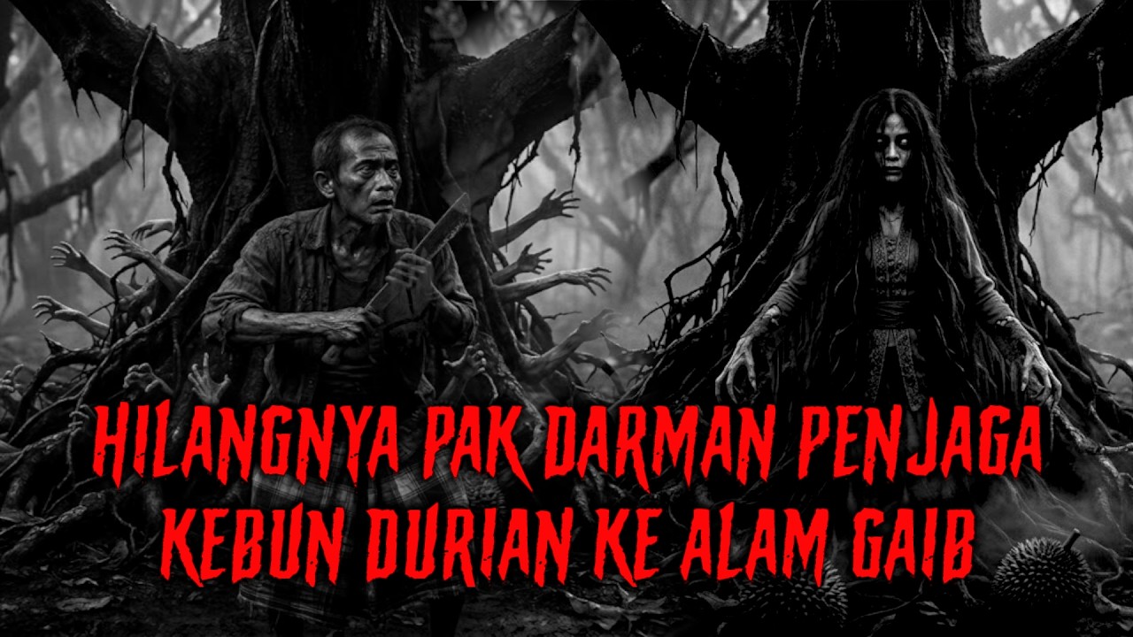 MISTERI HILANGNYA PAK DARMAN PENJAGA KEBUN DURIAN ANGKER KE ALAM GAIB || CERITA HOROR KISAH MISTERI