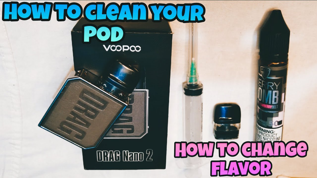 How to clean your Pod | how to change flavor | how city