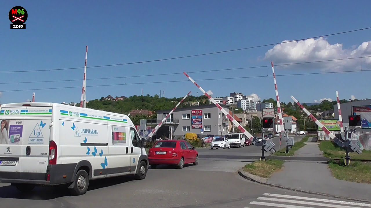 Železničné priecestie Prešov-Jazdecká [SP1616] - 25.7.2019 / Žel. přejezd / Slovak railroad crossing