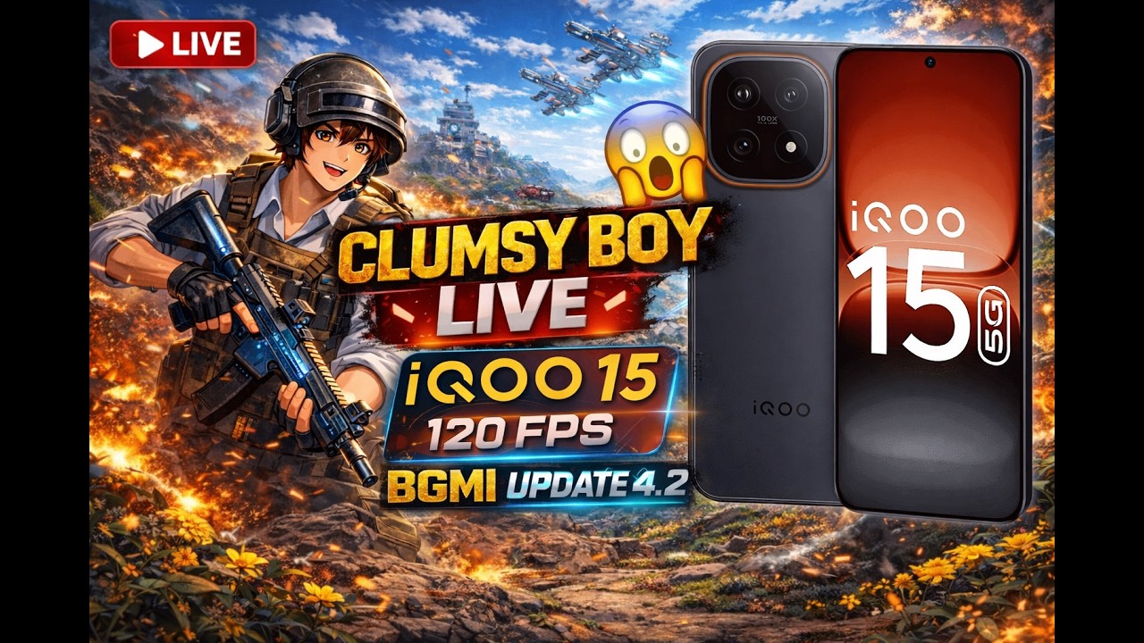 IQOO 15 GAMING REVIEW🔥 | RANK PUSH TO CONQUEROR ❓BGMI 120 FPS😍🔥| ROAD TO 1k SUBSCRIBERS |