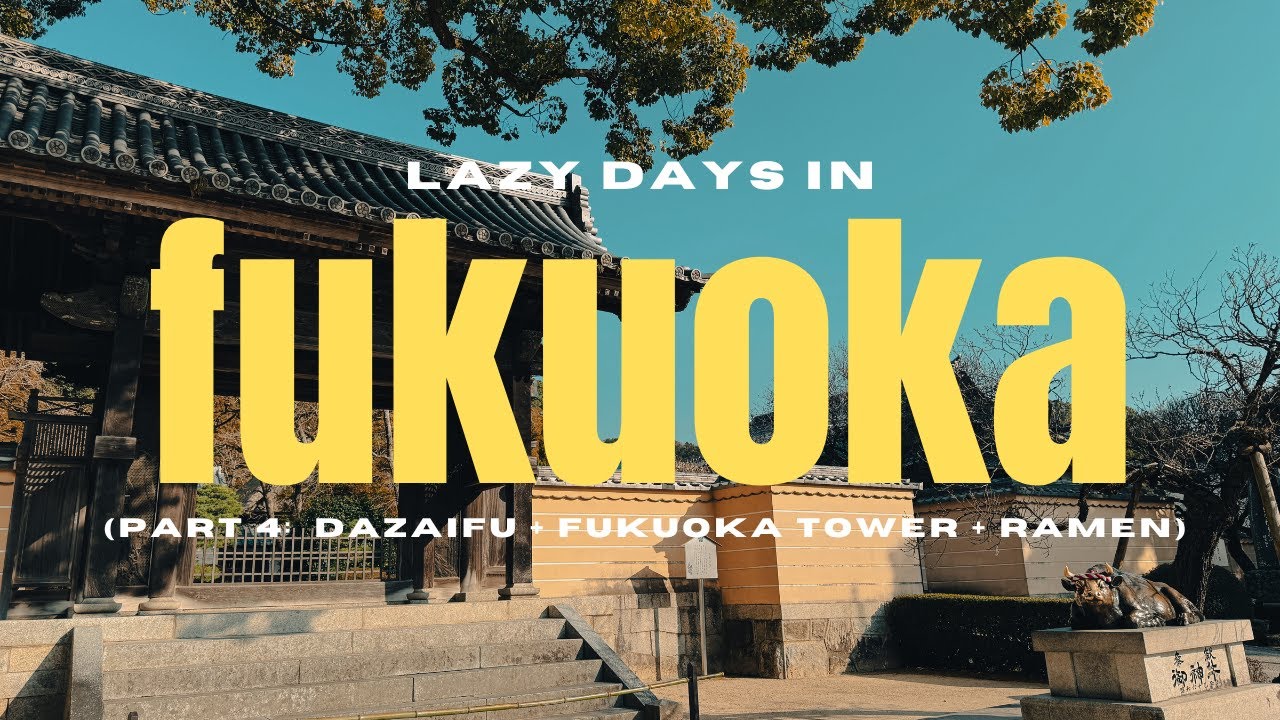 Fukuoka Winter Trip – Part 4:  Dazaifu, Fukuoka Tower, Monchhichi and 290 Yen Ramen (see ⬇️)