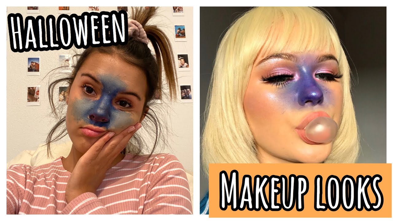 3 CUTE and easy HALLOWEEN makeup looks!