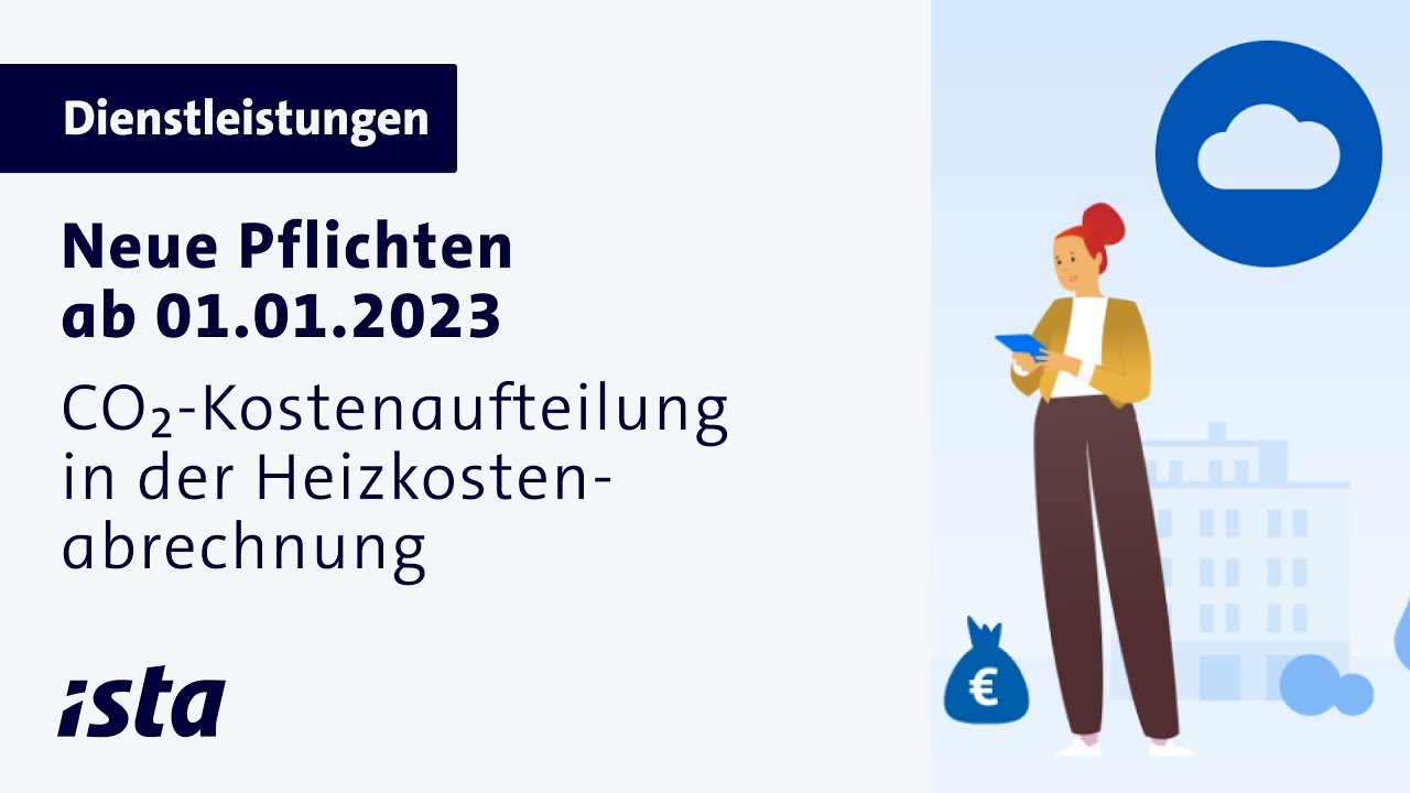CO₂-Kostenaufteilung in der Heizkostenabrechnung. Neue Pflichten für Vermieter ab 01.01.2023!
