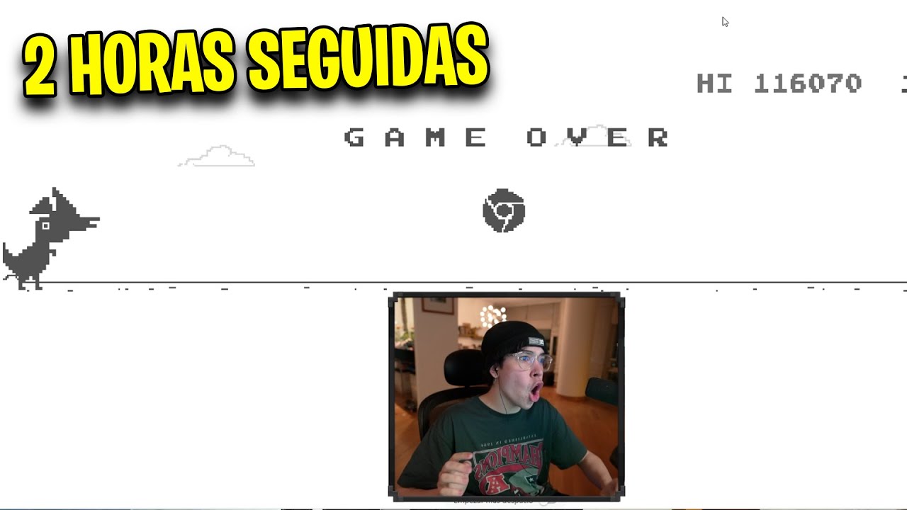 SPREEN CONSIGUE RECORD EN JUEGO DEL DINOSAURIO 🤯