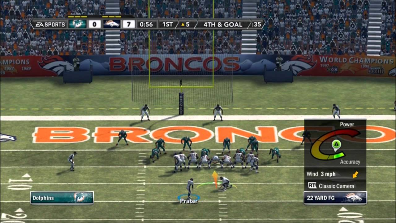 Madden 12:  First Online Ranked Match