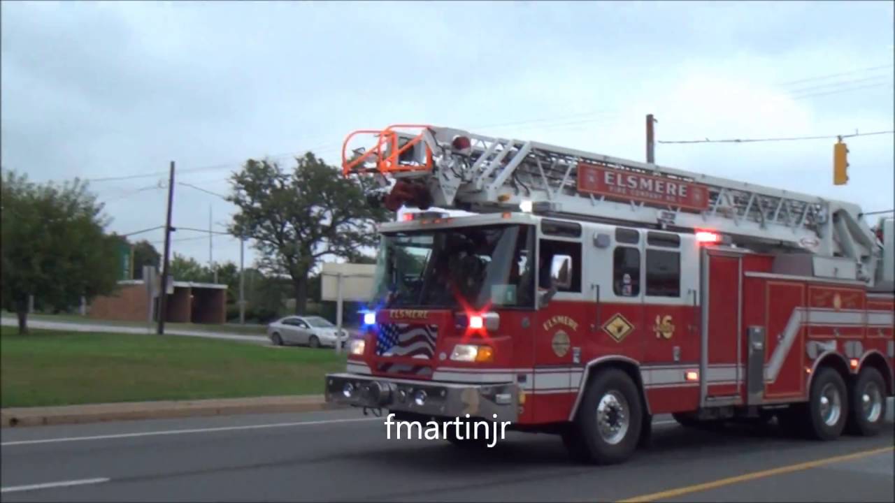 Newport fire engine response to Ethan Ln 10 2 16
