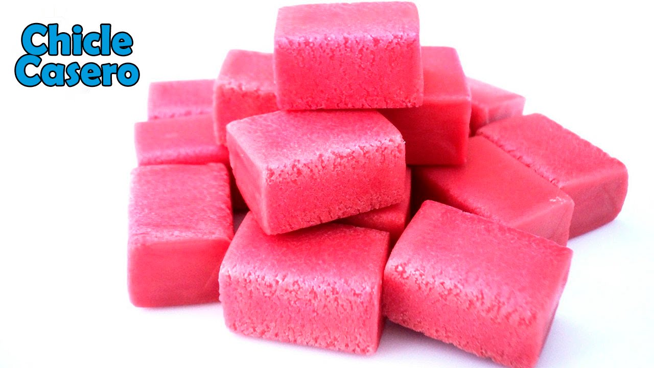Como Hacer Chicle Casero Para Comer Muy Fácil│Goma de Mascar HOW TO MAKE