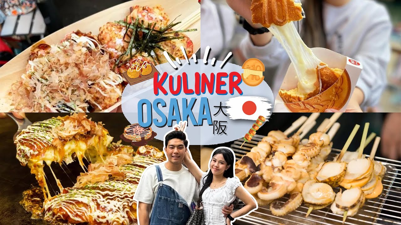 CUMA DI OSAKA MAKANAN PINGGIR JALAN RASA BINTANG 5! ⭐️