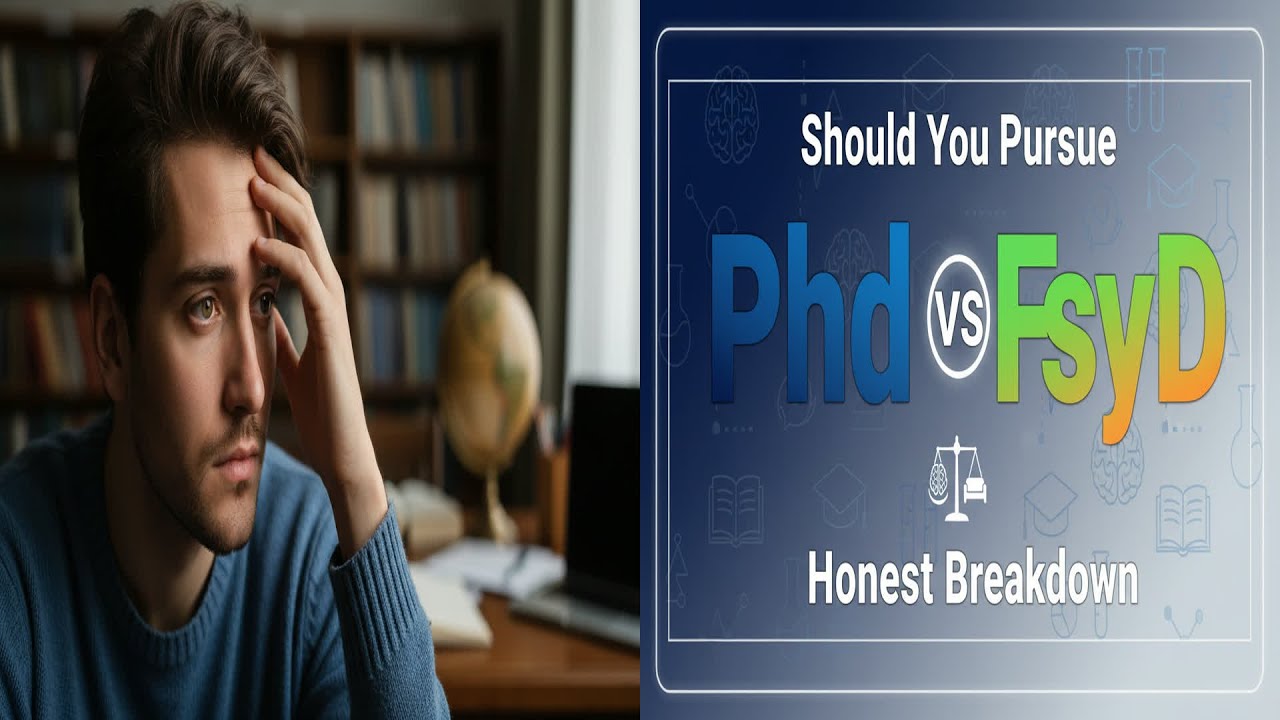 PhD vs PsyD: Honest Psychology Degree Breakdown! (Which is Right?)