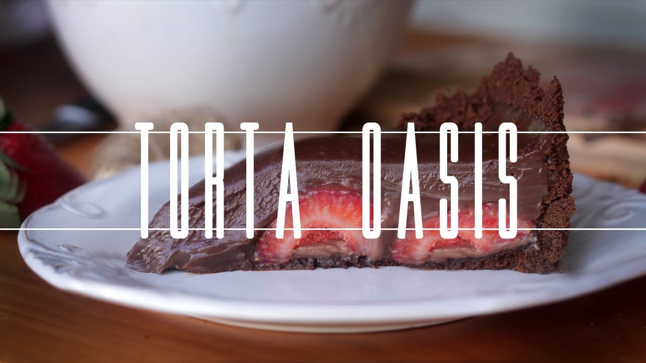 Torta Oásis de Chocolate com Morango de 