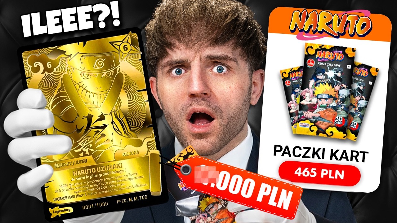 NOWE KARTY NARUTO SĄ CHORE...*hit za __.000 zł*
