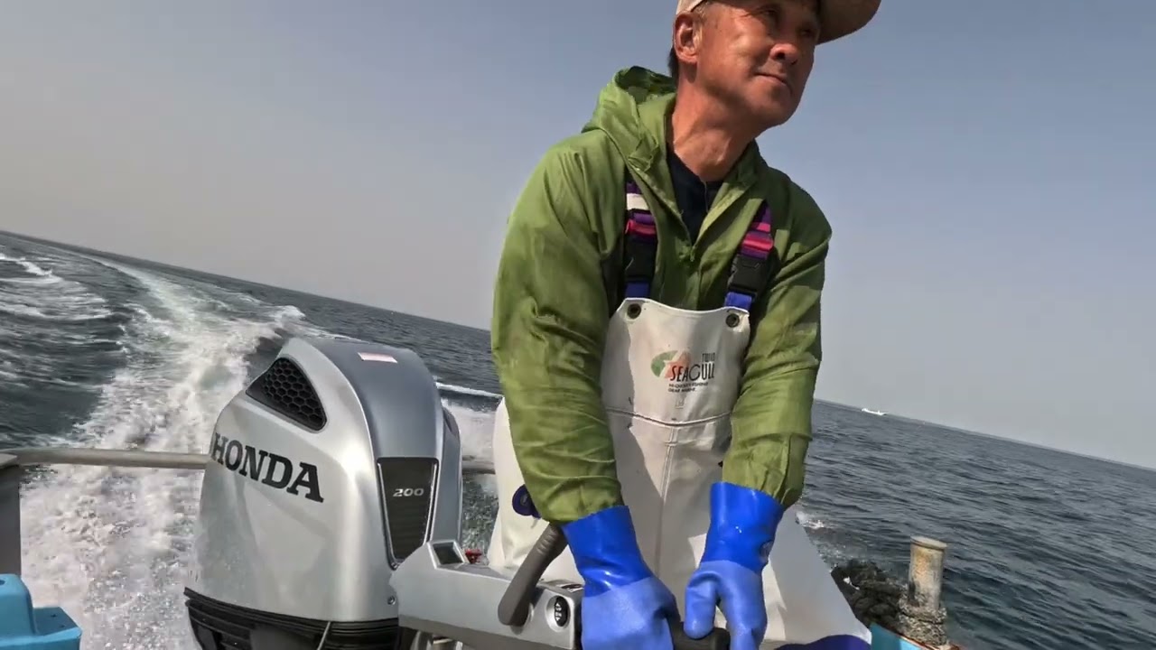 函館 ホンダ船外機BF200D 試運転 禁断のティラーハンドル パワーがありすぎる 巡航