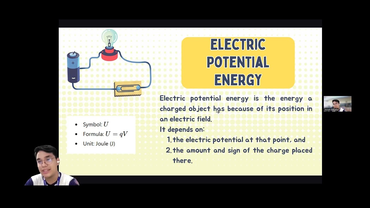 Electric potential, E   Potential Energy and Work