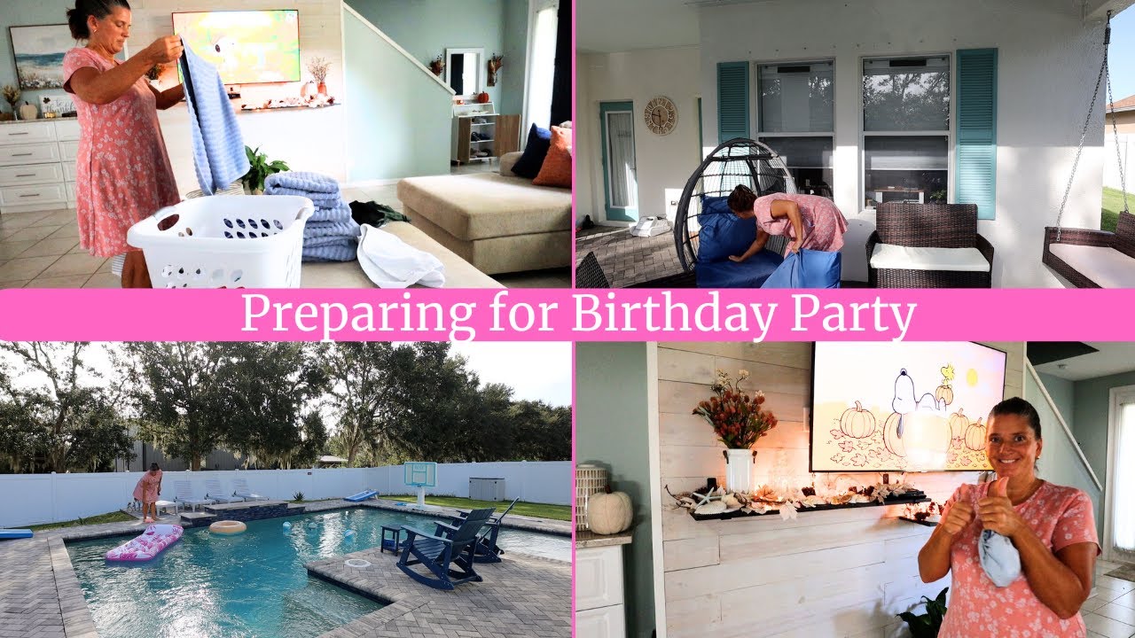 Легкий день рождения | Подготовка дома к вечеринке