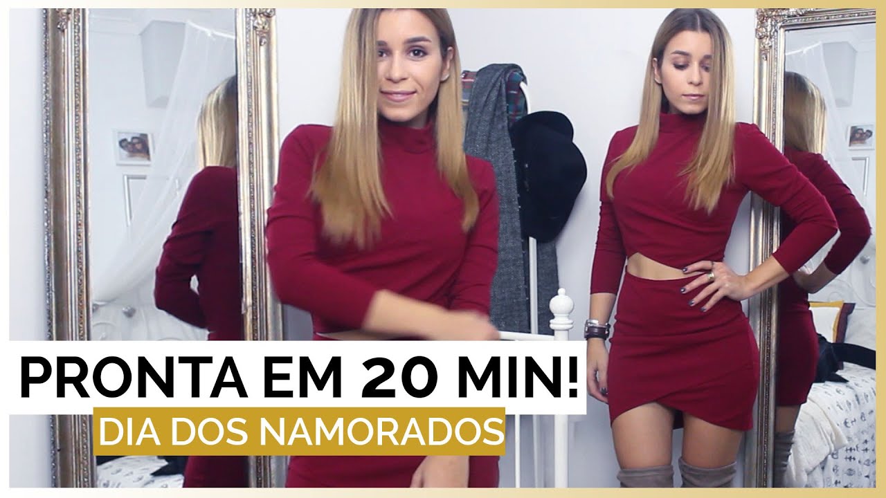 PÕE-TE GATA EM 2O MINUTOS! | GRWM Dia dos Namorados