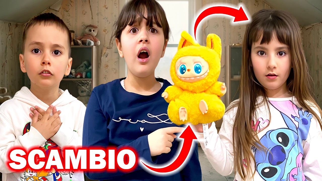 DELIA MARTINA MISSY E LEON SCAPPANO DA UNA LABUBU SPAVENTOSA