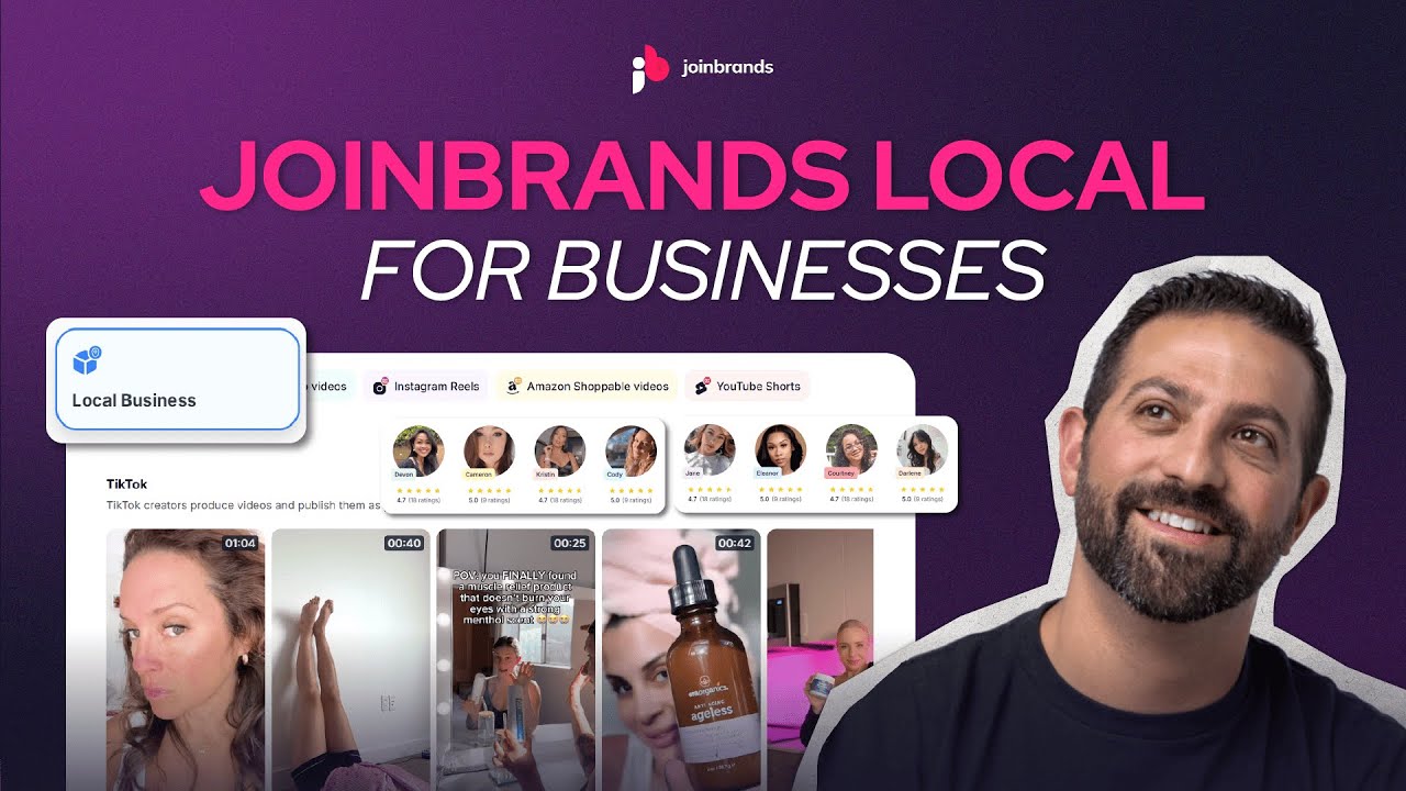 Учебник по JoinBrands Local для бизнеса | Как брендам запускать кампании с создателями контента н...