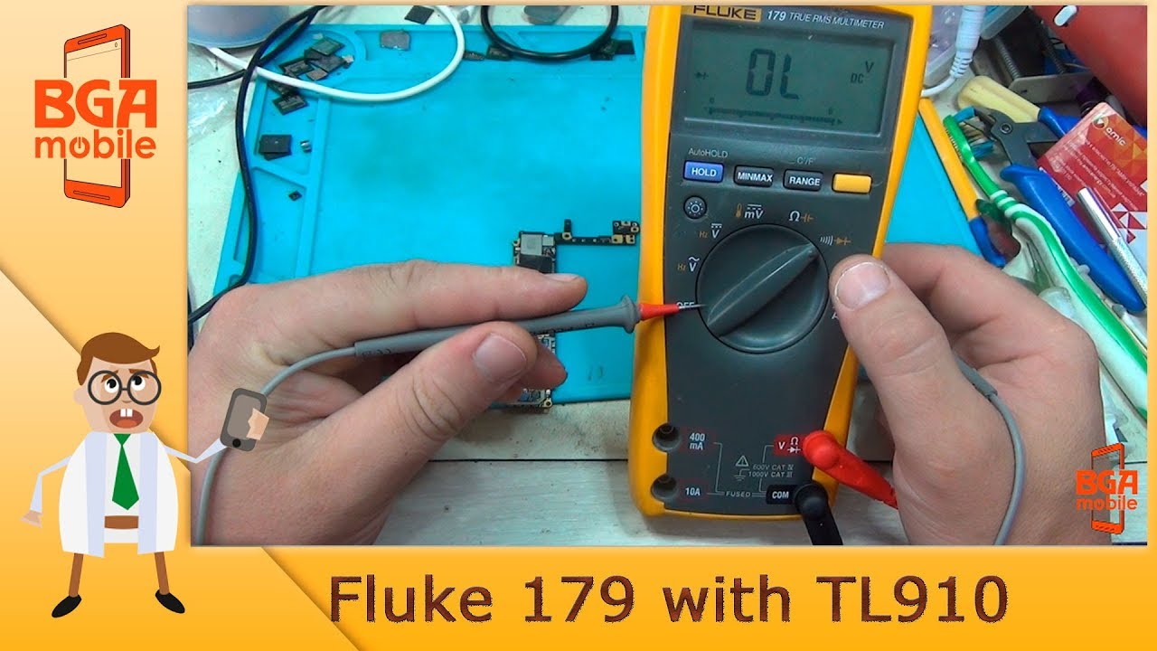 Fluke 179 with TL910. Тайна щупов раскрыта