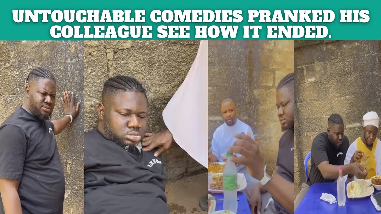 SEE WHAT HAPPENED TO UNTOUCHABLE COMEDIES AFTER PRANKING HIS COLLEAGUE.