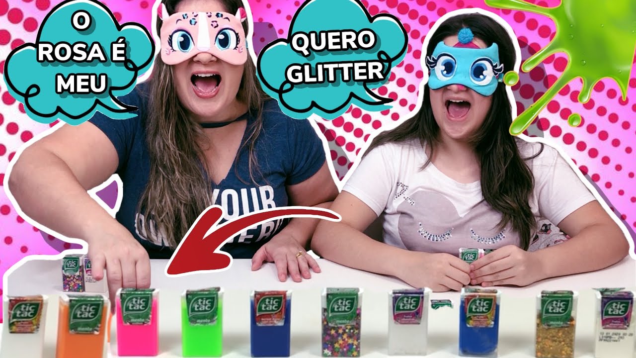 NÃO ESCOLHA O TIC TAC ERRADO - SLIME CHALLENGE