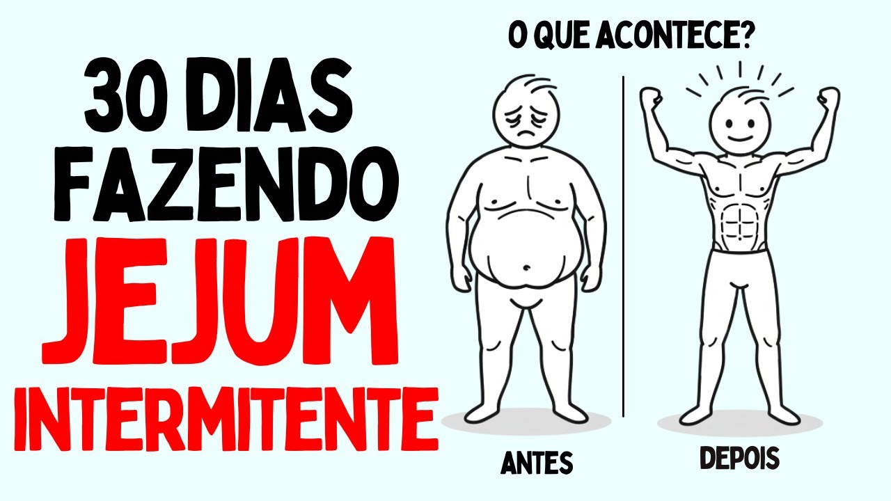 O que acontece ao seu corpo ao fazer jejum intermitente por 30 dias? (Segundo a ciência)