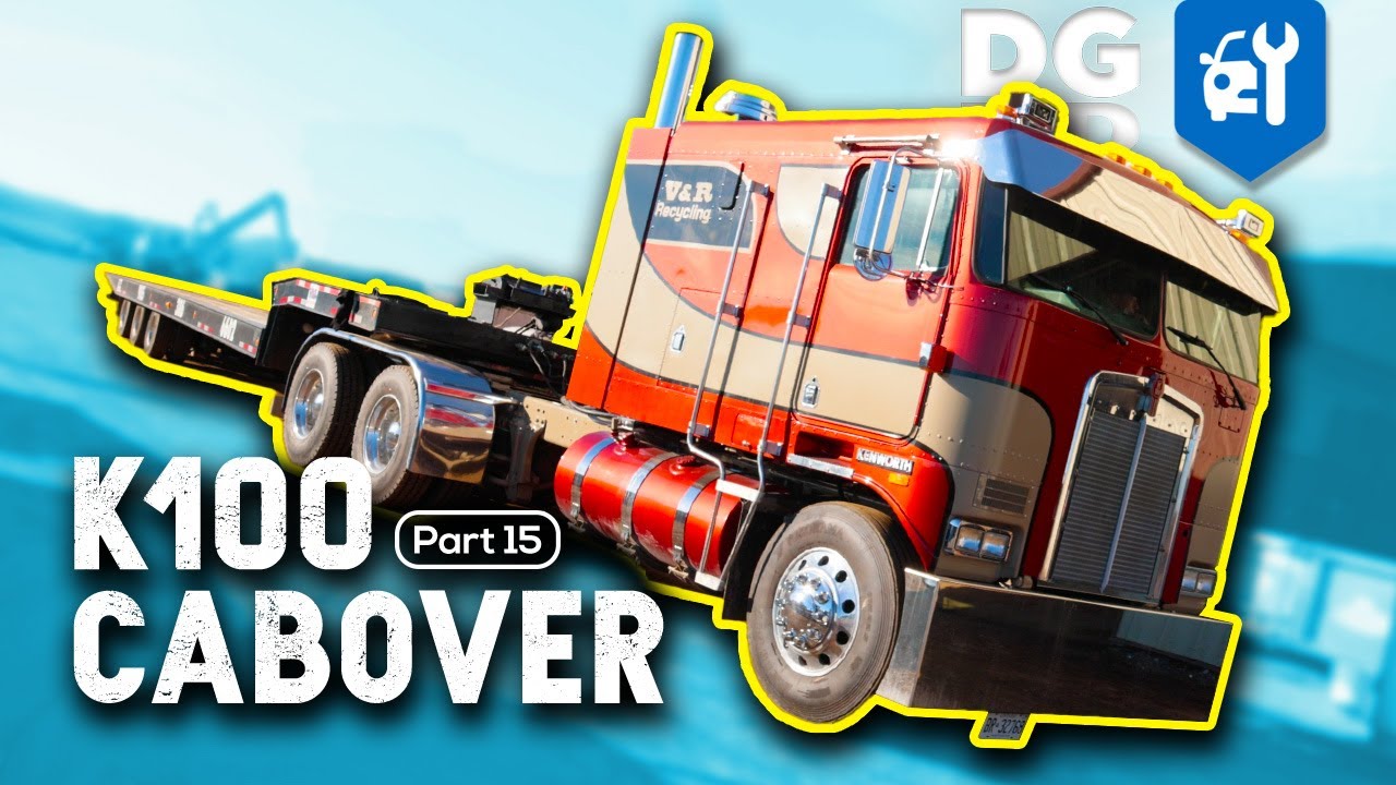 Сколько он весит? Kenworth выходит на трассу | #K100Cabover [EP15]