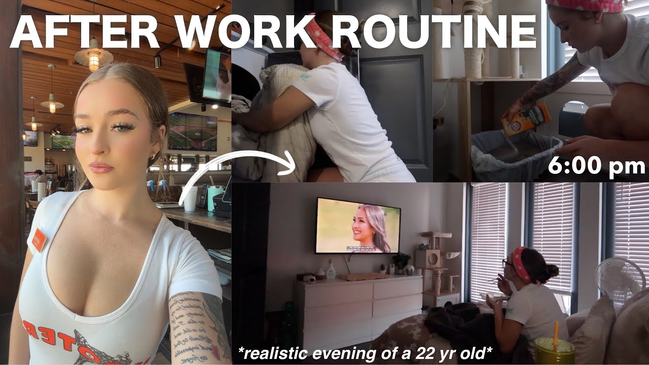 ПОСЛЕРАБОТОЧНАЯ РУТИНА *реалистичный вечер 22-летнего парня*