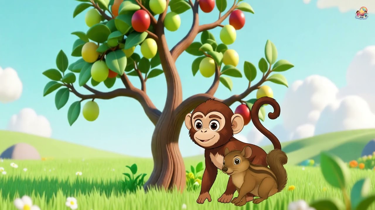 बंदर और गिलहरी | MONKEY AND SQUIRREL | MORAL STORIES FOR KIDS | HINDI KAHANIYAN | @SHINEKIDZ0