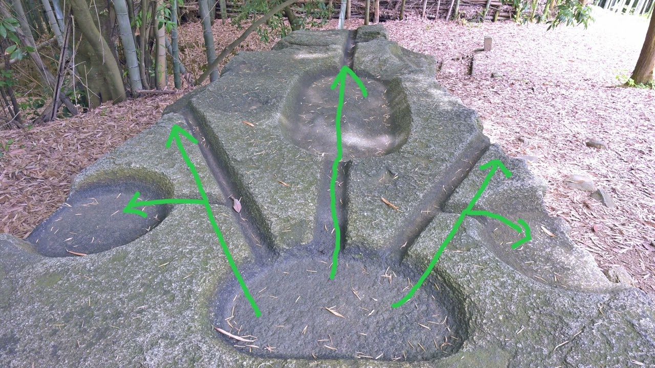 (2)謎の遺跡「酒船石」奈良県明日香村
