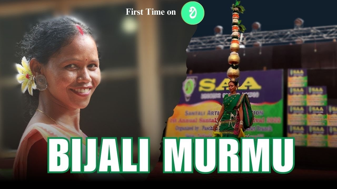 STRONGEST SANTALI WOMAN BIJALI MURMU || OLITUN