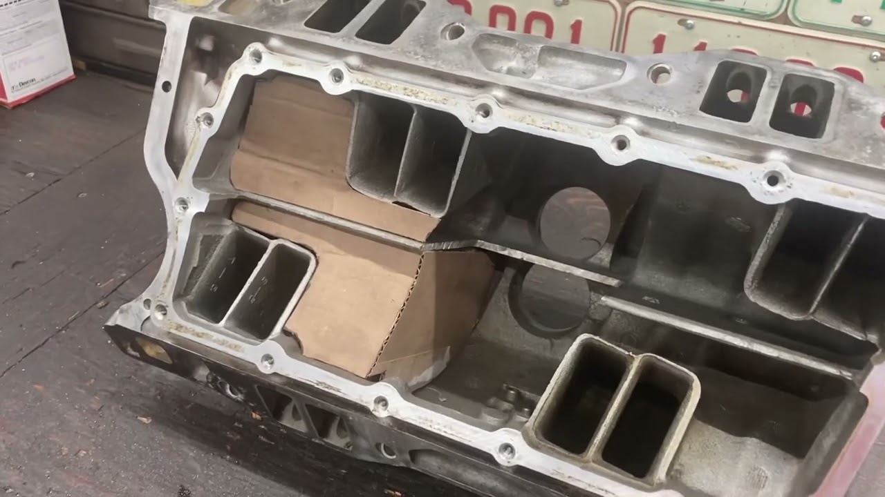 Dodge magnum intake manifold modification