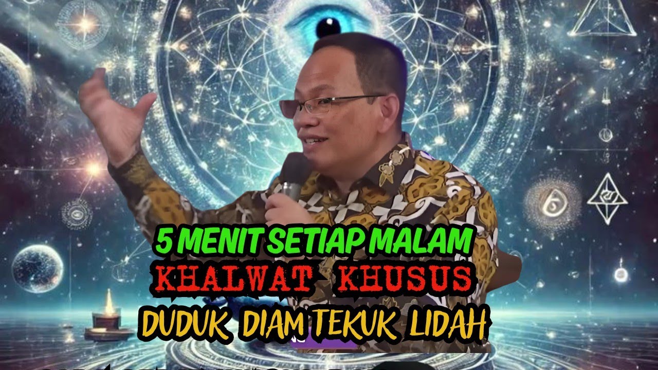 5 menit setiap malam kholwat khusus duduk diam tekuk lidah 🔴kh syaiful karim #tauhid #shorts 